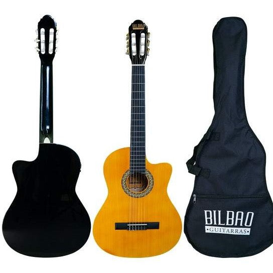 Guitarra Acustica 39&quot; Bilbao Natural BIL-44CW-NT