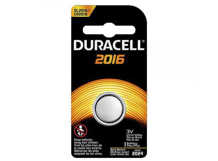 Pilas CR2016 Duracell