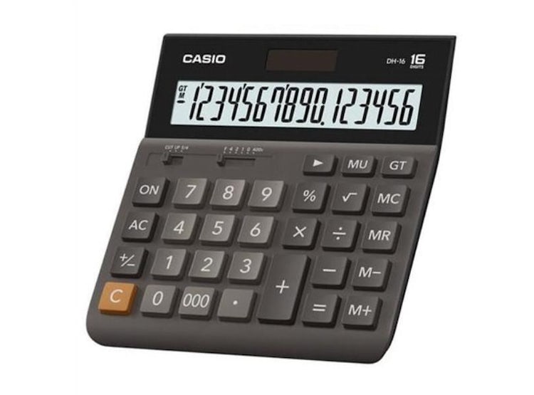 Calculadora Casio DH-16 formato ancho