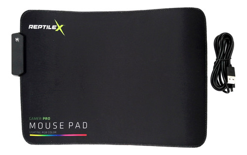 Mouse Pad RGB Gamer RX0023  Reptilex (25x35x0,3)