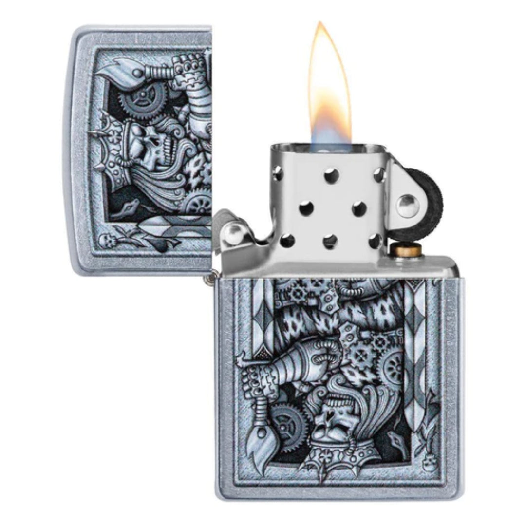 ZIPPO 29877 STEAMPUNK KING SPADE