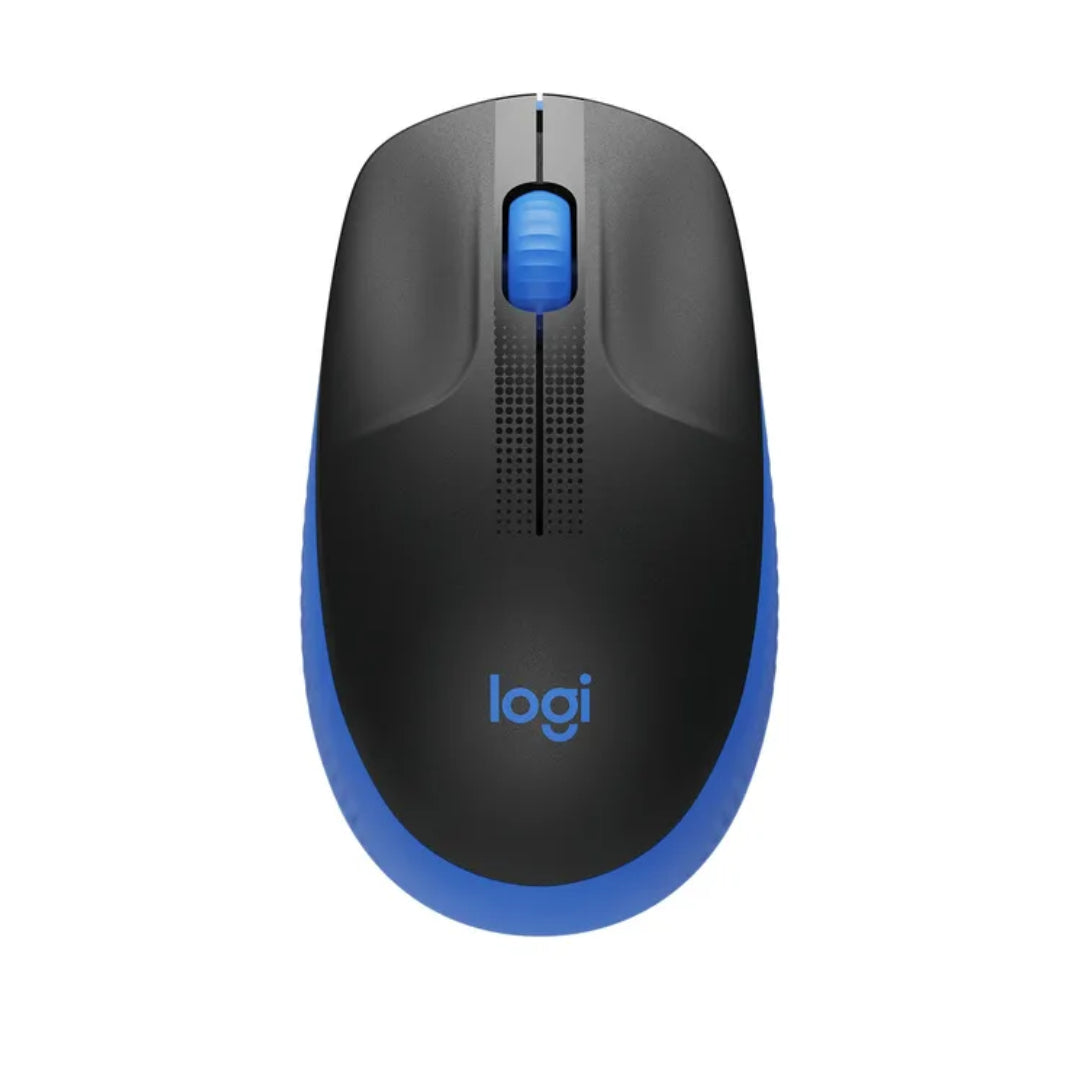 Mouse Inalámbrico  Logitech M190 Negro/Azul