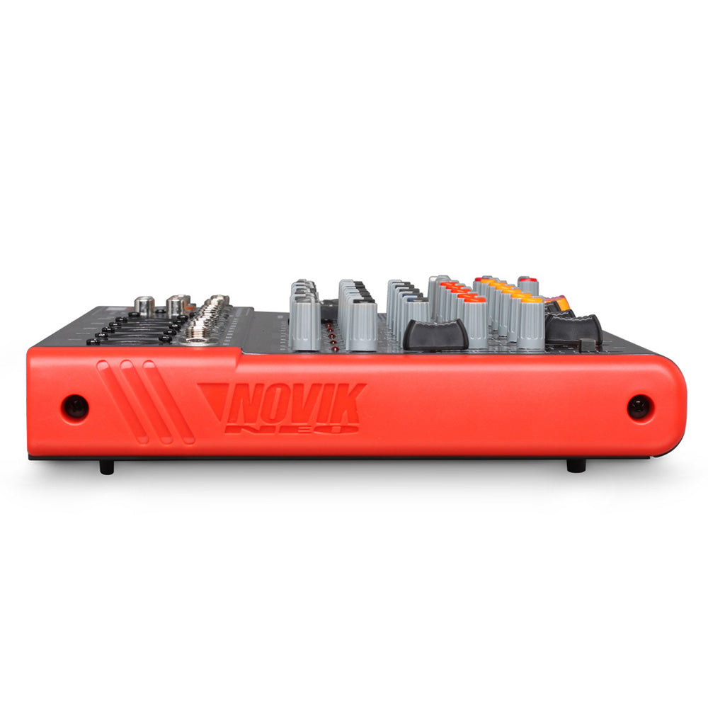 Mesa Mixer Pre-Amplificada 8 Canales NOVIK NVK-802FX