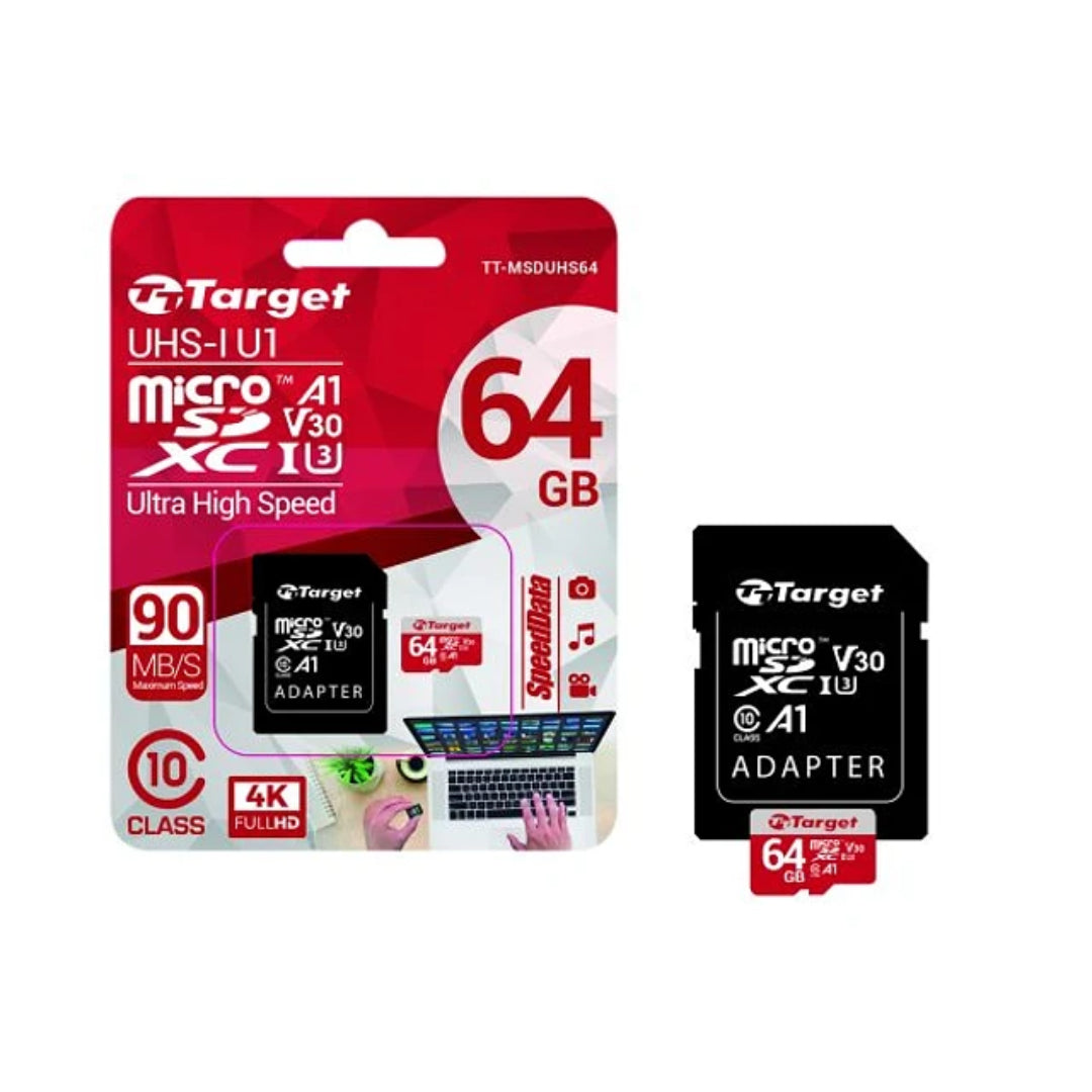 MEMORIA MICRO SD 64GB TARGET