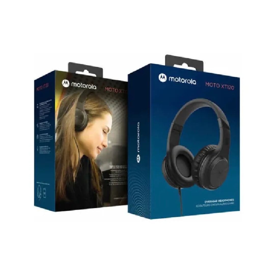 AUDIFONOS MOTO XT120 NEGRO MOTOROLA
