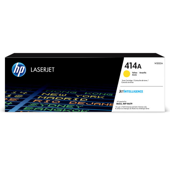 Toner Origianles HP 414A Amarilla
