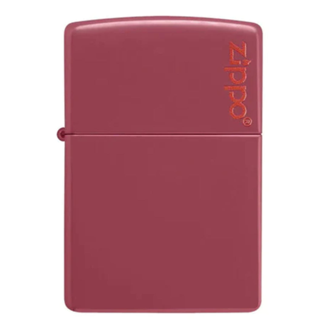 ZIPPO 49844ZL RED BRICK MATTE LOGO ZIPPO
