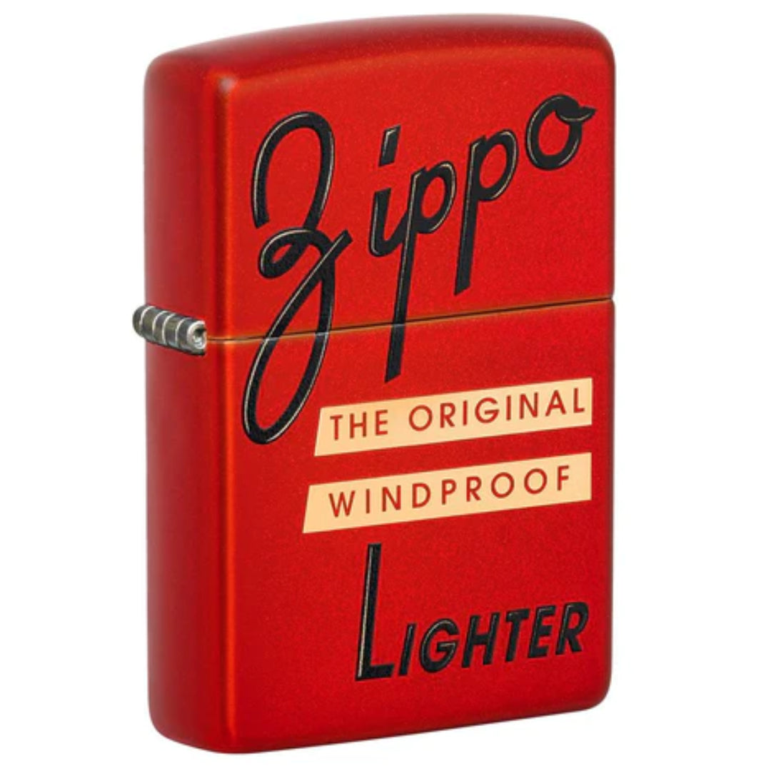 ZIPPO 49475 RED BOX TOP