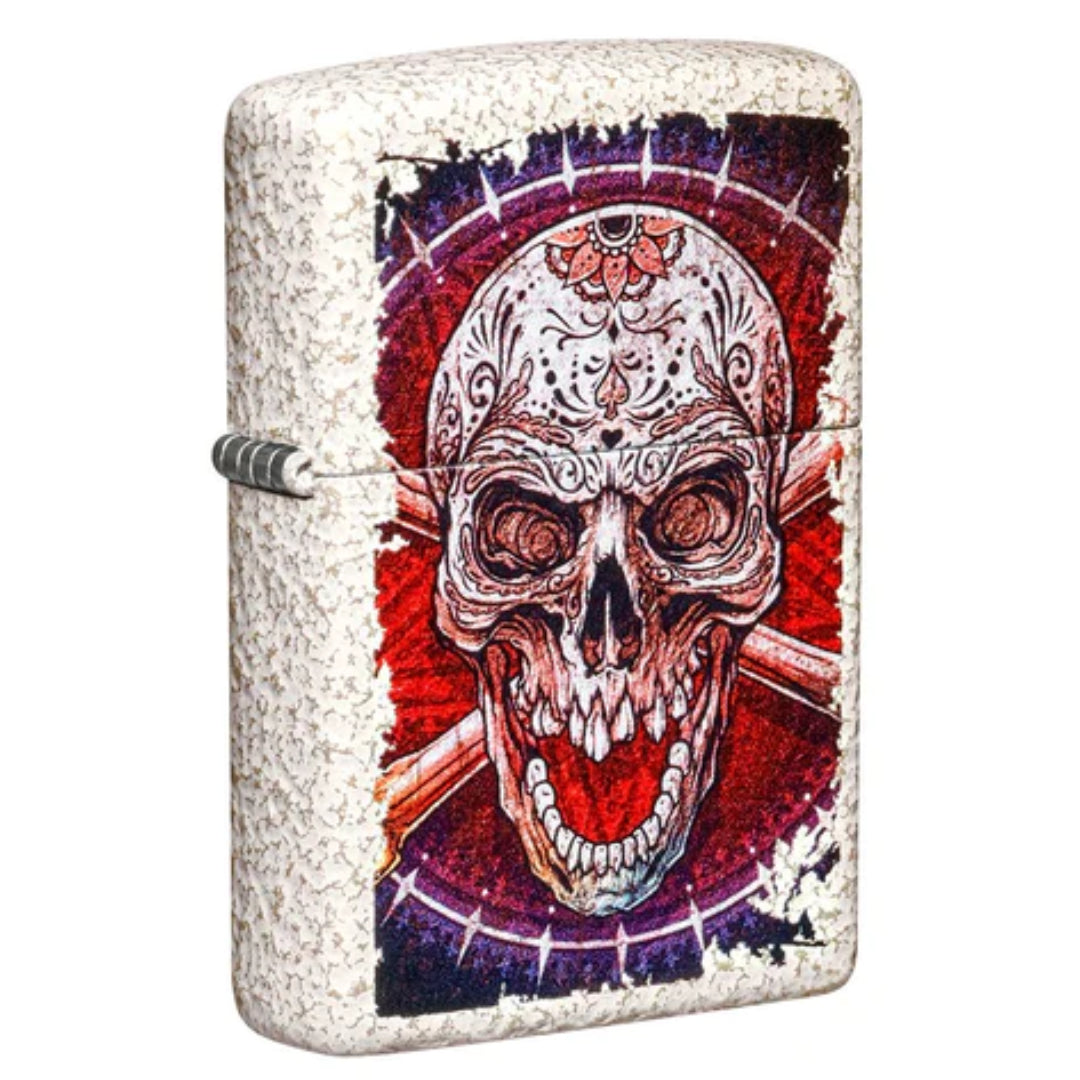 ZIPPO 49410 SKULL DESIGN