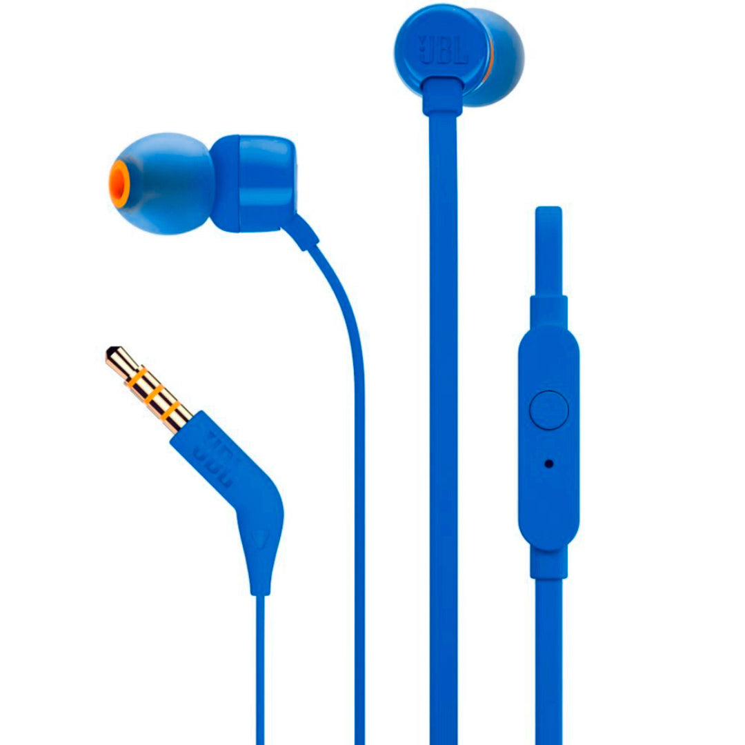 Audífonos Alambricos Tune110 JBL Azul