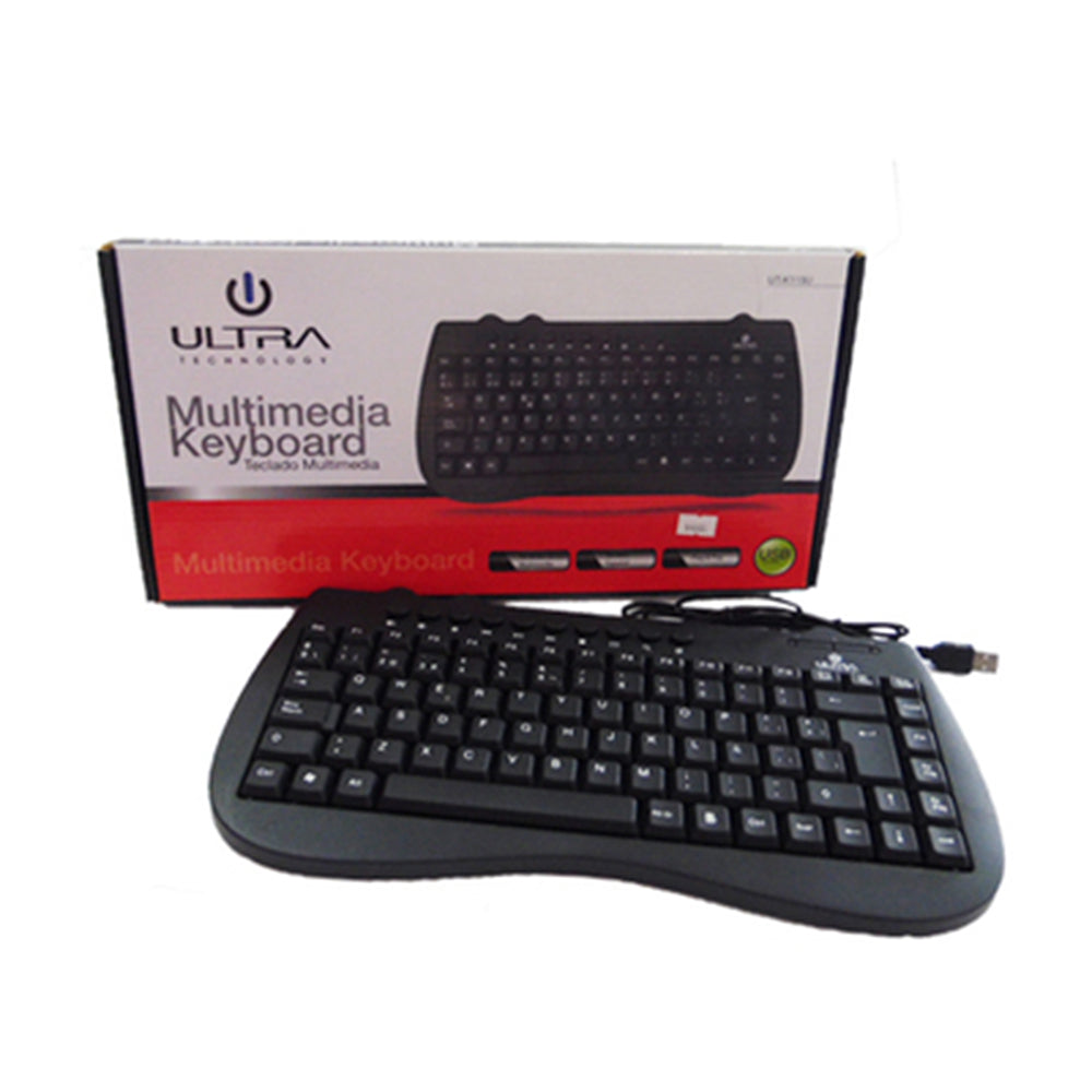 Teclado Alámbrico Multimedia Ultra ( UT-K115U )