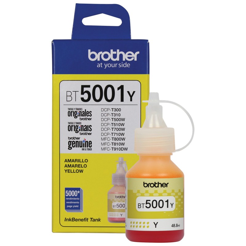 Tinta BT5001Y Amarillo Brother