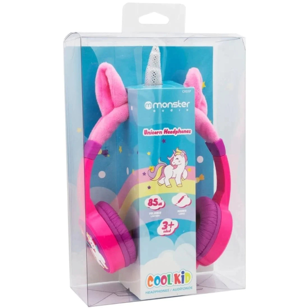 Audifonos Cool Kids Unicornio Rosa MONSTER
