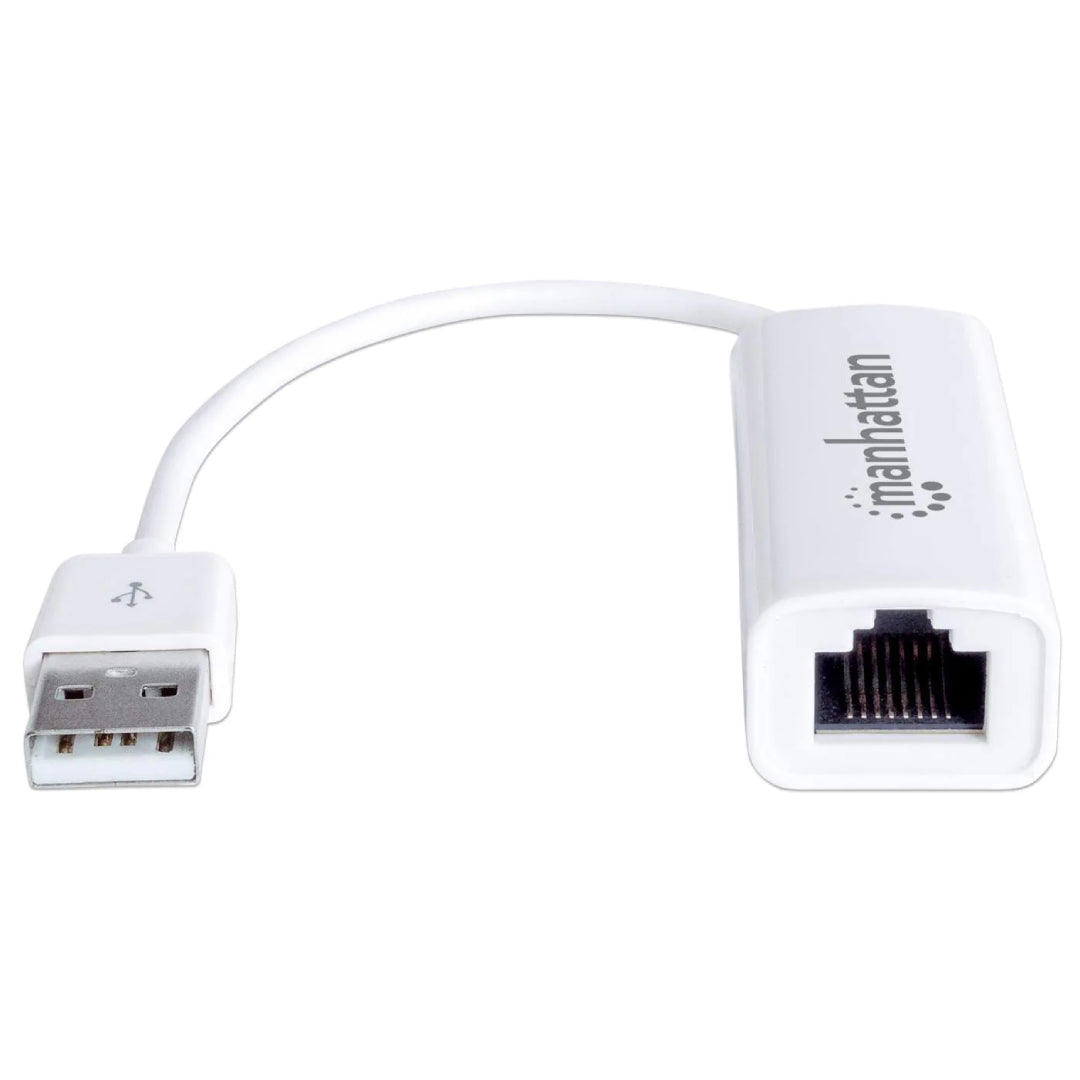 Adaptador USB 2.0 a Red Ethernet  Manhattan