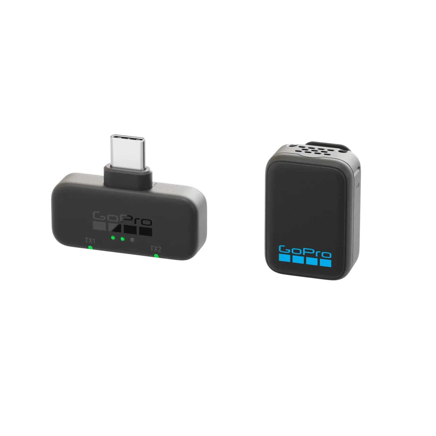 Kit Micrófono Inalámbrico USB-C GoPro AWMIC-010-USB 2 Transmisores 24bit 150m Bluetooth