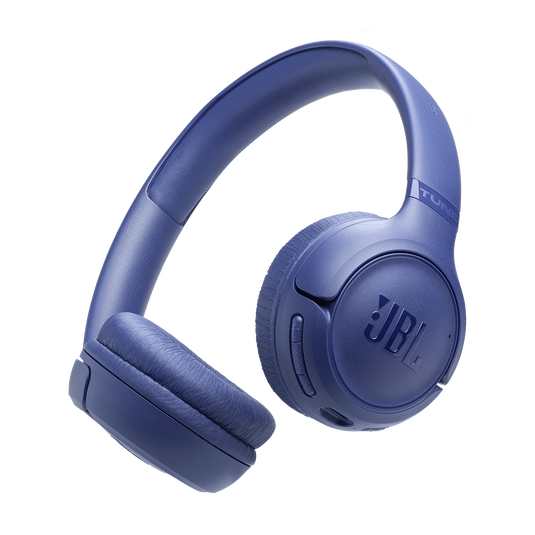 Audífonos JBL Tune 530BT Azul On-Ear 76h Bluetooth 6.0 Pure Bass Plegable