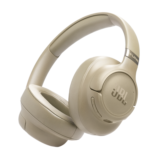 Audífonos JBL Tune 780NC Beige Over-Ear ANC 76h Spatial Sound Plegable