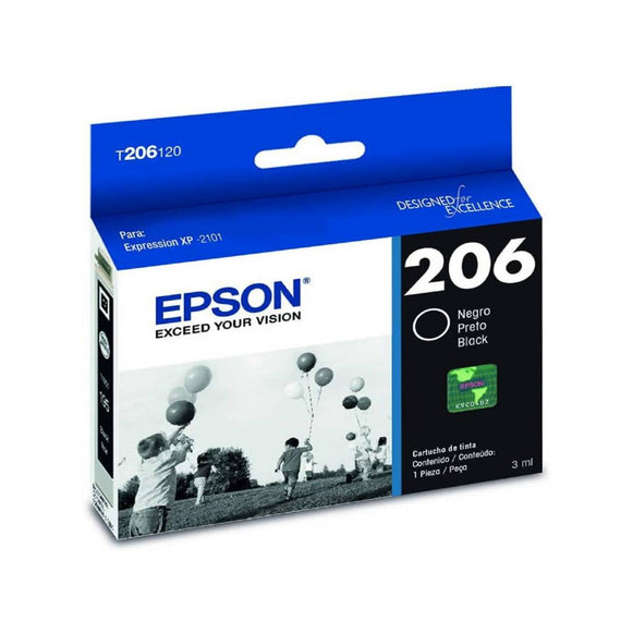 Tinta Epson 206 Negra