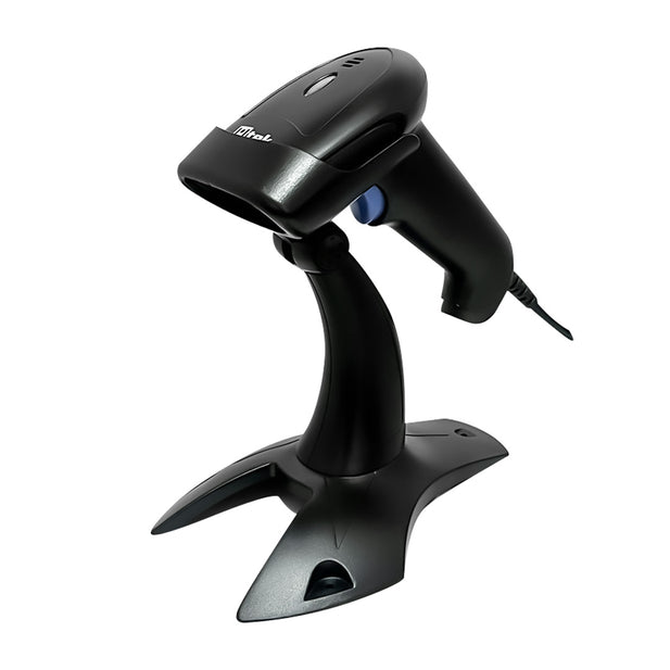 Lector de códigos de barras 1D CCD USB Utek UT-BSCCD50ST con soporte