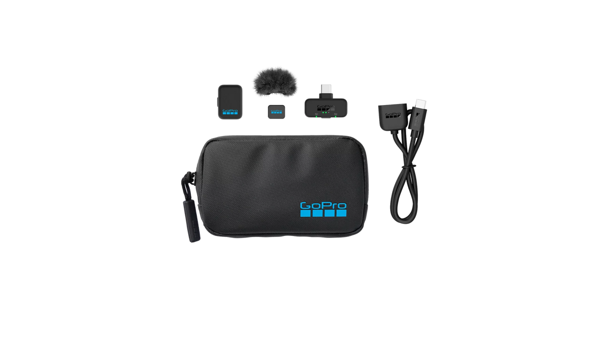 Kit Micrófono Inalámbrico USB-C GoPro AWMIC-010-USB 2 Transmisores 24bit 150m Bluetooth