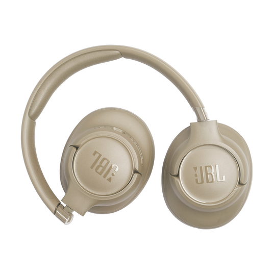 Audífonos JBL Tune 730BT Beige Over-Ear 76h Bluetooth 6.0 Pure Bass