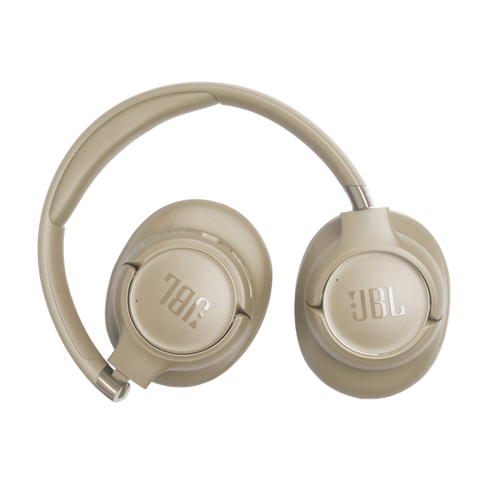 Audífonos JBL Tune 780NC Beige Over-Ear ANC 76h Spatial Sound Plegable