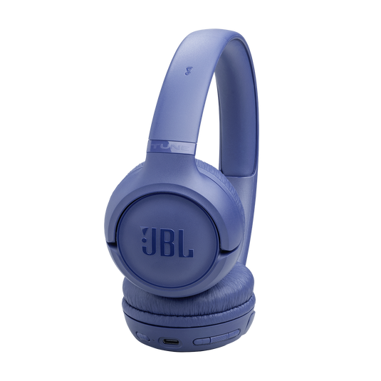 Audífonos JBL Tune 530BT Azul On-Ear 76h Bluetooth 6.0 Pure Bass Plegable