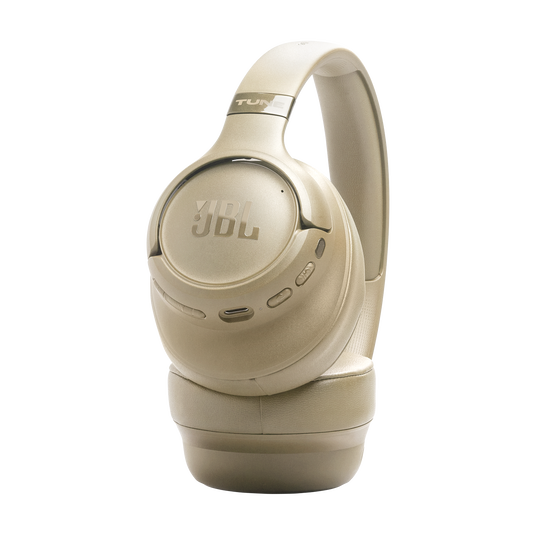 Audífonos JBL Tune 780NC Beige Over-Ear ANC 76h Spatial Sound Plegable