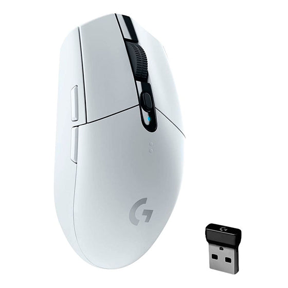 Mouse gamer inalámbrico Logitech G305 LIGHTSPEED blanco · 12000 DPI