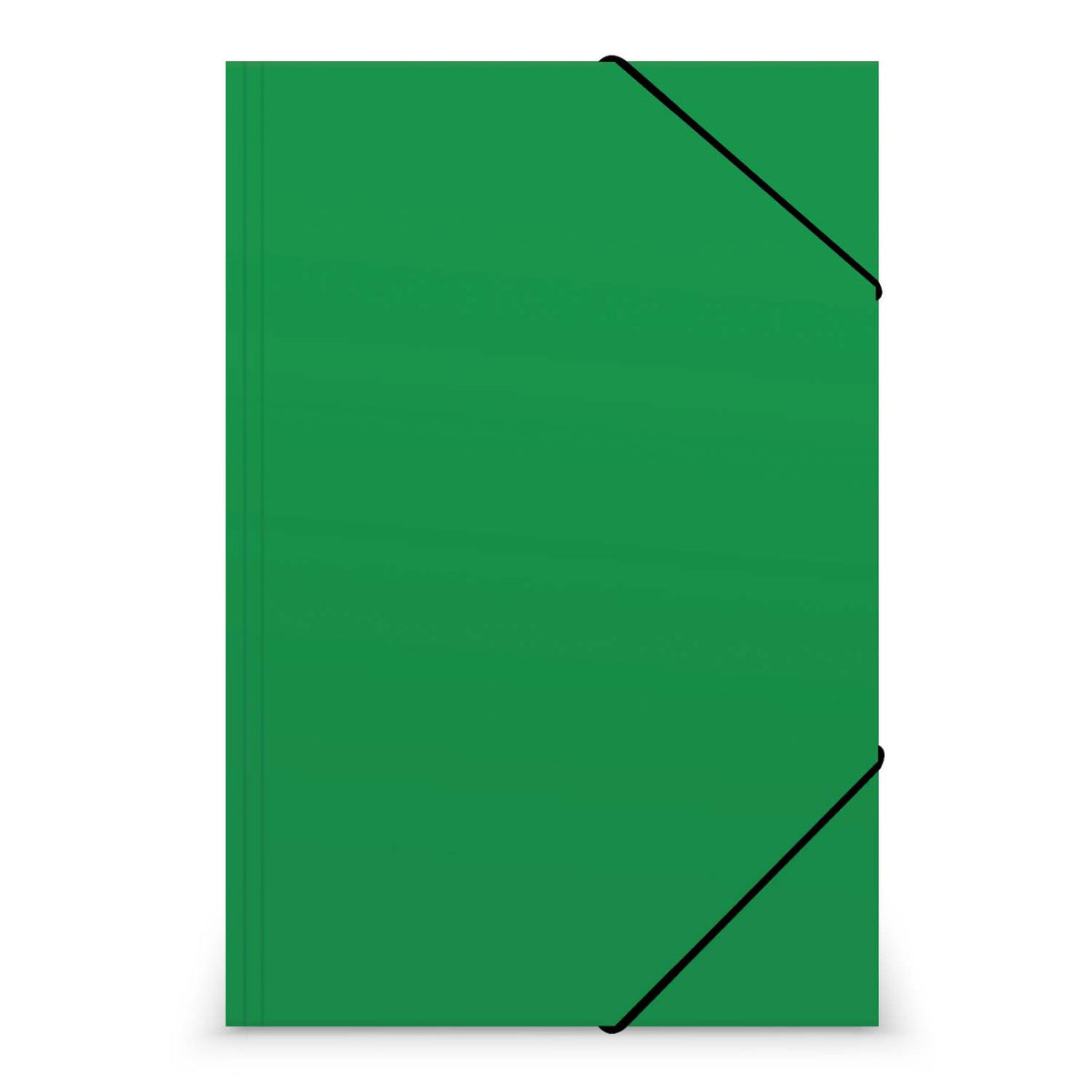 CARPETA CARTULINA VERDE CON ELASTICO (PACK 10) LAVORO 100547