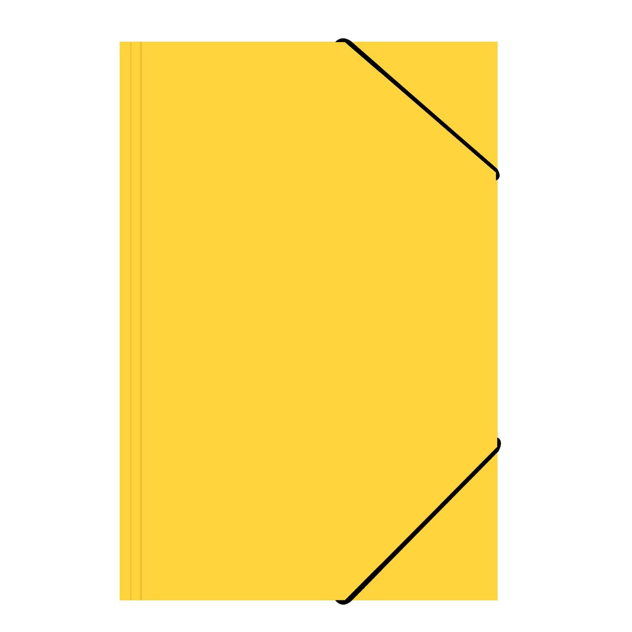 CARPETA CARTULINA AMARILLA CON ELASTICO (PACK 10) LAVORO 105495