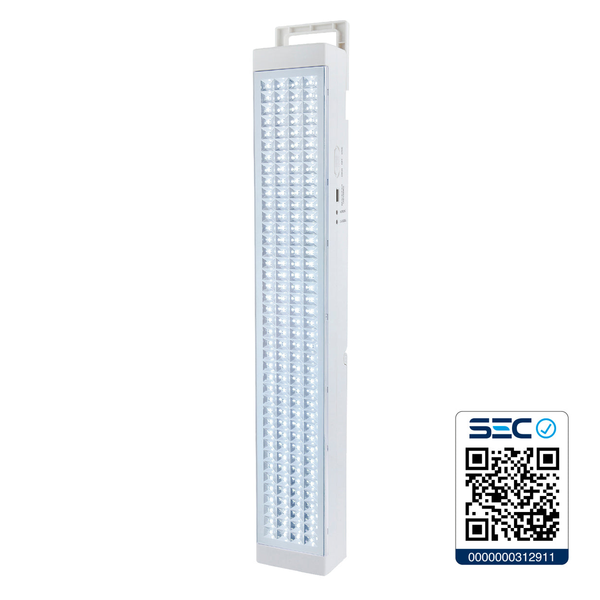 LAMPARA EMERGENCIA POWERLAB 160 LEDS USB 7261