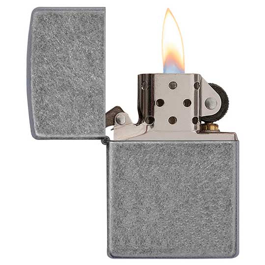 ZIPPO 121FB REG ANTIQUE SP FLAT BOTTOM