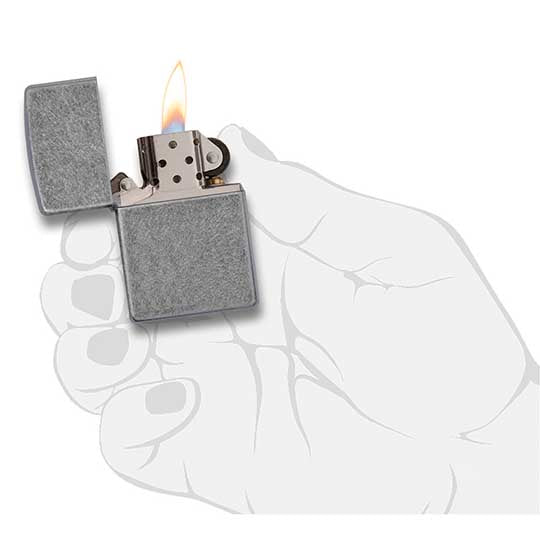 ZIPPO 121FB REG ANTIQUE SP FLAT BOTTOM