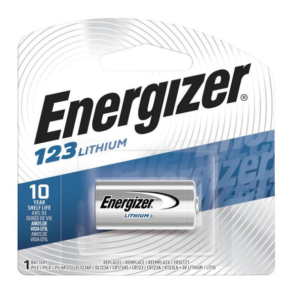 Pilas cr 123 Energizer