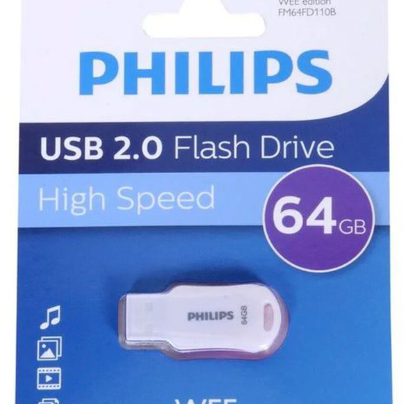 Pendrive Philips USB 64 GB WEE 2.0