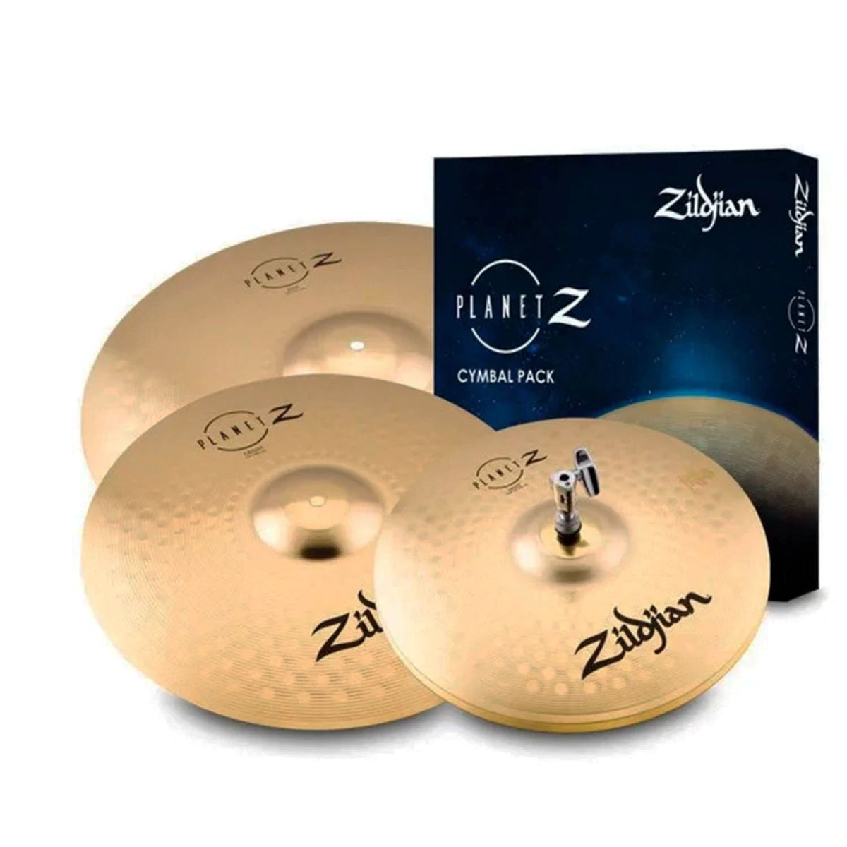 Pack de platillos Zildjian ZP4PK de 3 unidades Zildjian