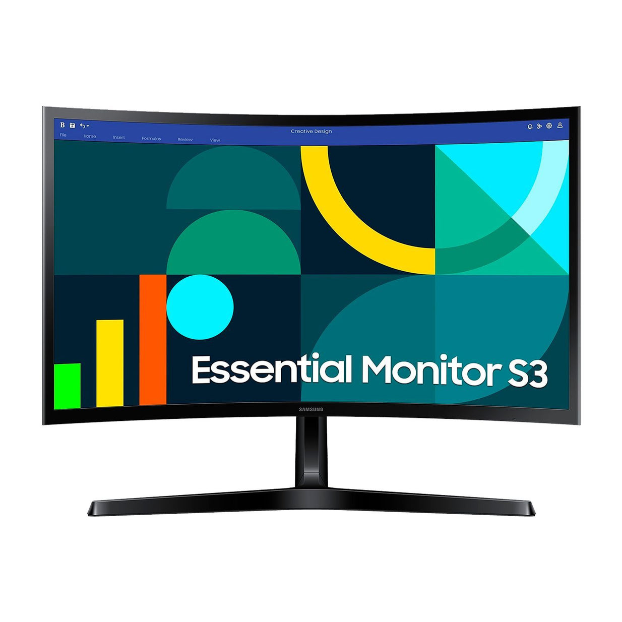 MONITOR 24 CURVO 100HZ VGA/HDMI SAMSUNG S24D366GAL