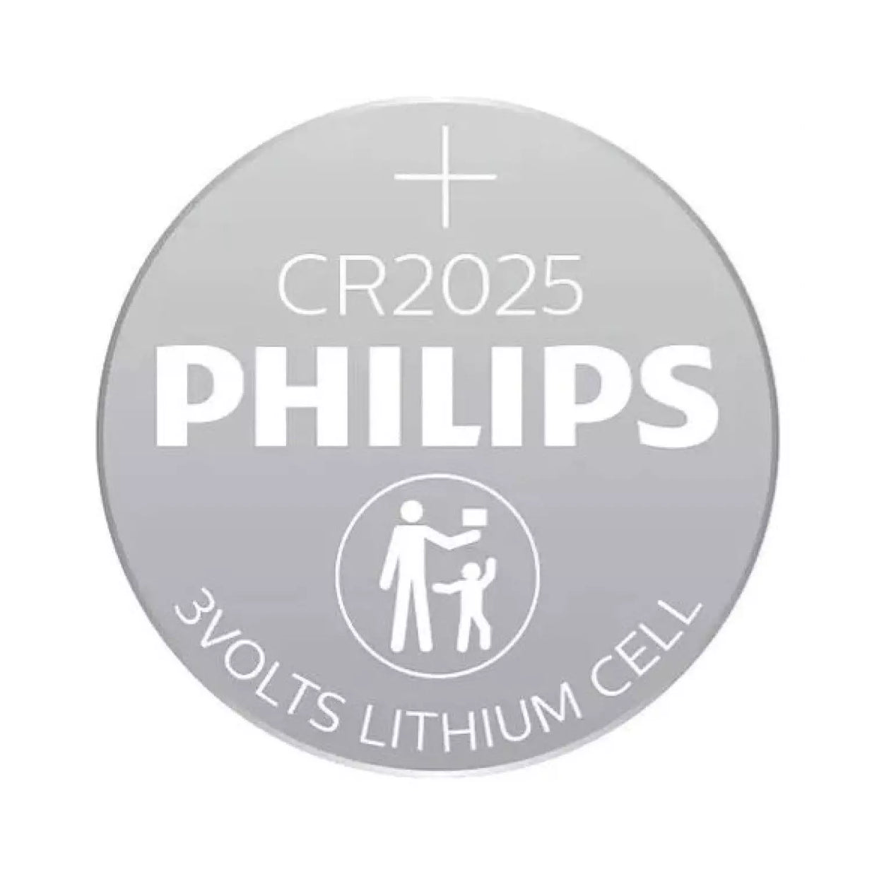 Pila Philips CR2025 de litio 3V · 1 unidad