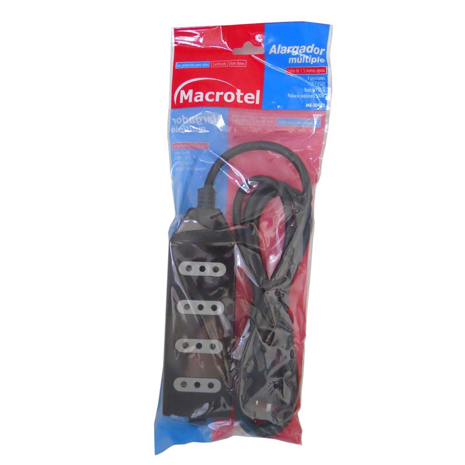 ALARGADOR 4 POSICIONES MACROTEL 1.5 MTS me 204b1