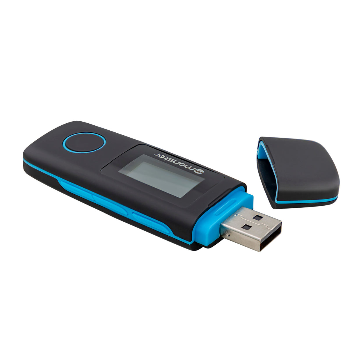 Reproductor MP3 Monster 087B 16GB Radio FM MicroSD 64GB Grabador de Voz
