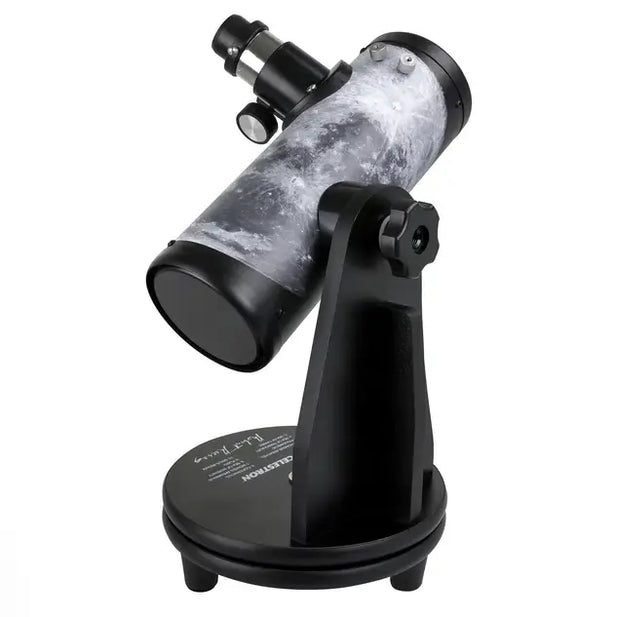 Telescopio Celestron FirstScope Moon Signature Series Reflector 76mm Dobsoniano Niños