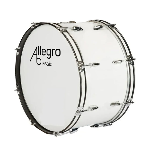 BOMBO DE BANDA BLANCO 22X10" ALLEGRO ALL2210