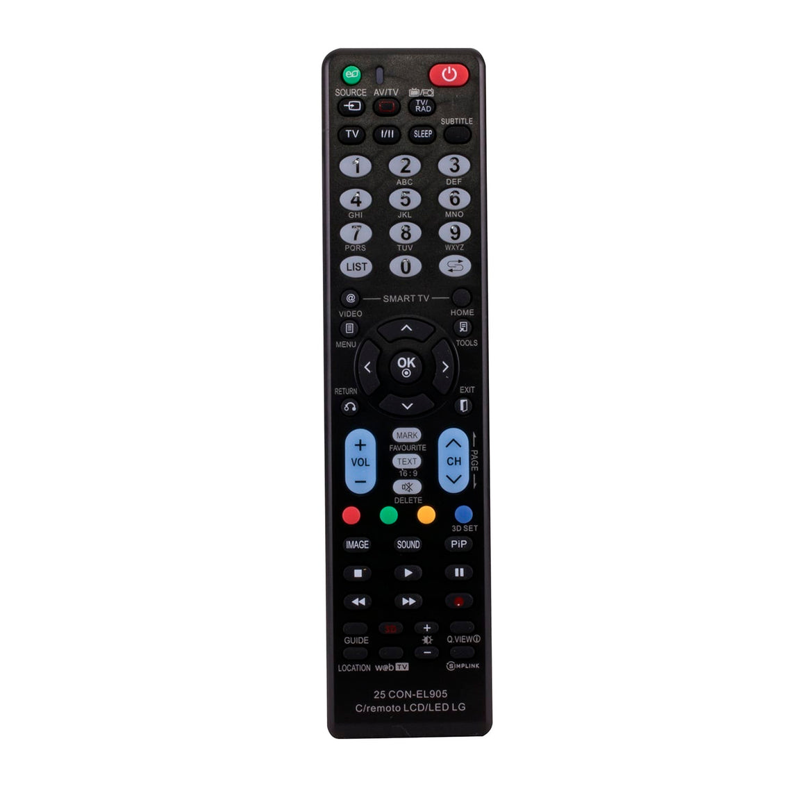 CONTROL REMOTO TV LCD/LED LG EL905