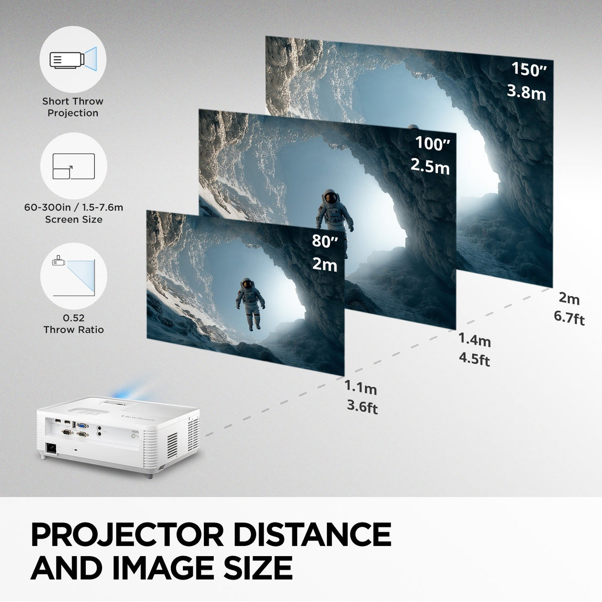 PROYECTOR VIEWSONIC PS502W-2 TIRO CORTO 4000 LUM WXG