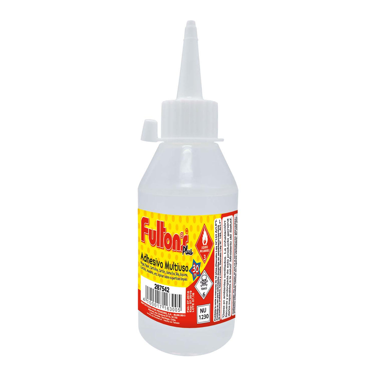 ADHESIVO SILICONA LIQUIDA 30 CC (CAJA 24 UNIDADES)