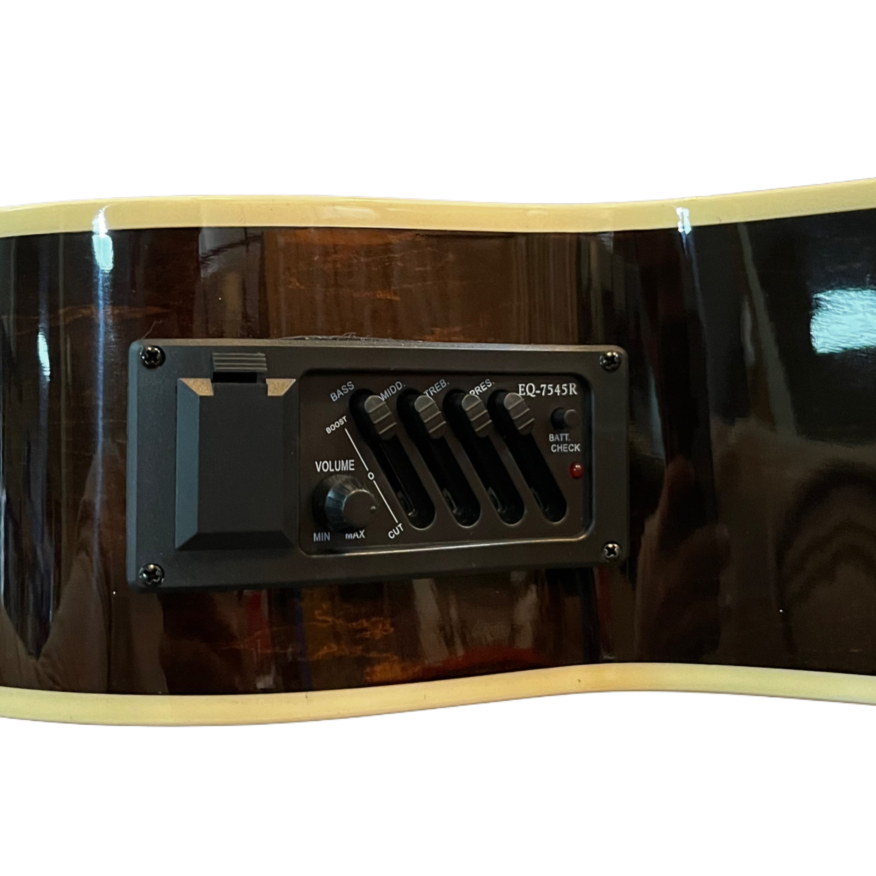 Guitarra Electroacustica 40" Bilbao BIL-404-EQ TOB Metal