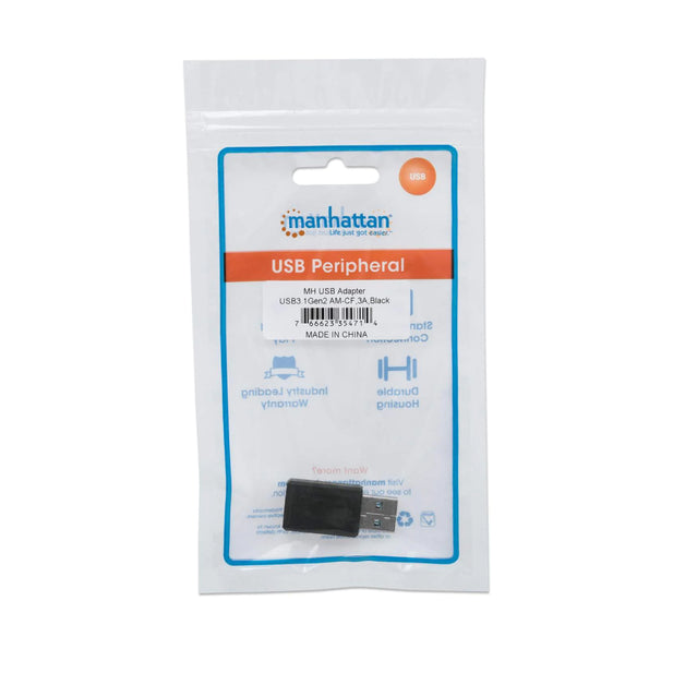 Convertidor USB a Tipo C Manhattan