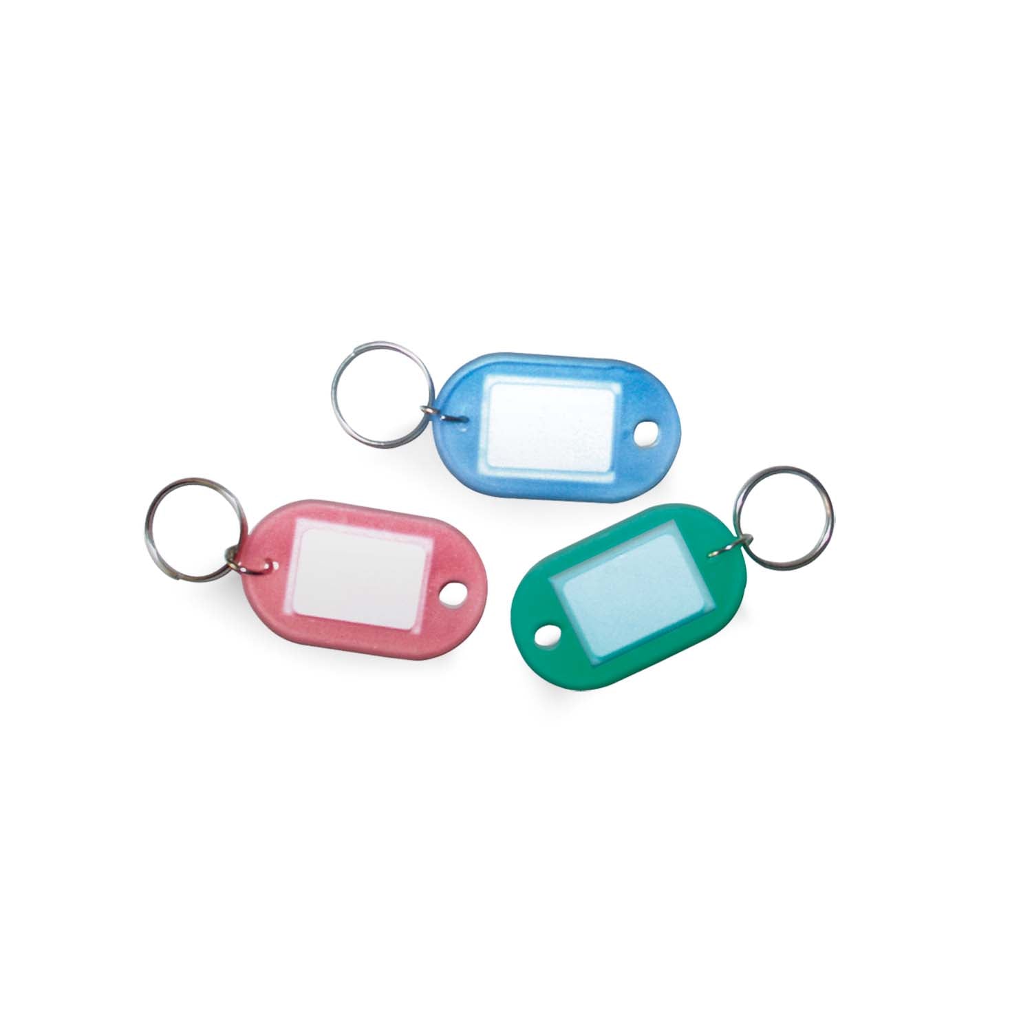 LLAVEROS DE PLASTICOS COLORES SURTIDOS LAVORO 362740( PACK 25 UNIDADES)