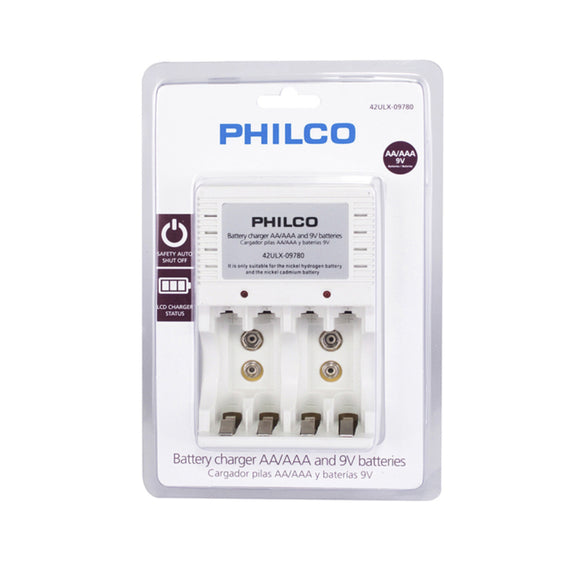 CARGADOR 4 PILAS AA/AAA-9V PHILCO 42ULX-09780